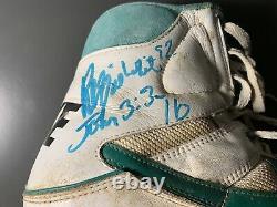 Reggie White Autographed Game Used Cleats From Philadelphia Eagles JSA LOA