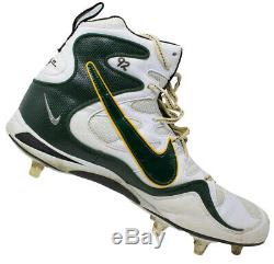 Reggie White Green Bay Packers Game Used Cleats Sept 14th 1997 Vs Miami Dolphins
