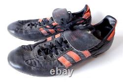 Rick Dempsey #24 Game Used Adidas Vintage Baseball Cleats Baltimore Orioles
