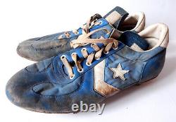 Rick Rhoden Game Used Converse Vintage Baseball Cleats LA Dodgers