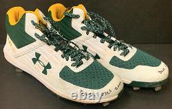 Robert Puason Oakland A's Signed Auto 2020 Game Used Cleats