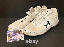 Robert Puason Oakland A's Signed Auto 2021 Game Used Cleats