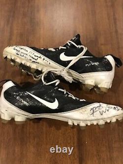 Robert Woods Game Used USC Trojans Cleats Game Worn Jersey