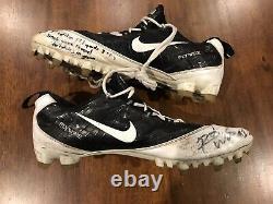 Robert Woods Game Used USC Trojans Cleats Game Worn Jersey