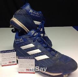 Robin Ventura Autographed Official'Game Used' LA Dodgers Cleats PSA