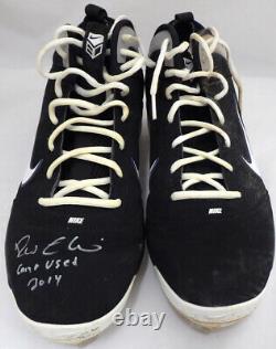 Robinson Cano Autographed Game Used Nike Cleats Signed Cert 2014 GU 138705