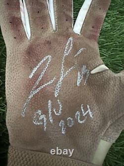 Ronald Acuna Jr. Atlanta Braves Game Used Custom Batting Gloves Signed GUG LOA