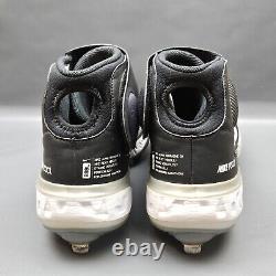 Ryan Castellani #38 Oakland Athletics Game Used Cleats Nike Alpha Huarache Elite