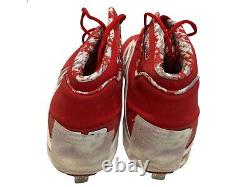 Ryan Howard Game Used New Balance Red/Wht Cleats Player's Closet Project