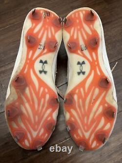 Ryan Mountcastle 2022 GAME USED CLEATS autograph SIGNED Orioles