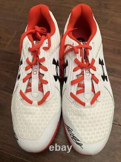 Ryan Mountcastle GAME ISSUED CLEATS autograph SIGNED Orioles