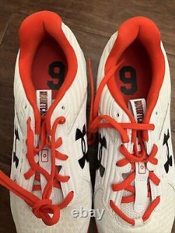 Ryan Mountcastle GAME ISSUED CLEATS autograph SIGNED Orioles