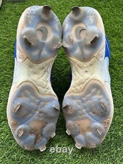 Salvador Perez Kansas City Royals Home Game Used Cleats 2023 Nike Signed GUG LOA