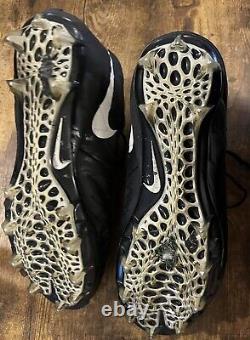 Shy Tuttle NEW ORLEANS SAINTS GAME Worn USED Nfl Nike CLEATS With COA Christmas