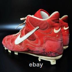 St. Louis Cardinals Mark McGwire Game Used Cleats LOA