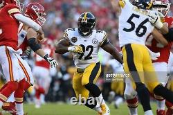 Steelers James Harrison Game Used Worn Cleats 2017 STEELERS RECORD SACK