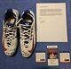 Sterling Shepherd Game Worn Rookie Cleats JSA PSA DNA OU Sooners NFL NY Giants