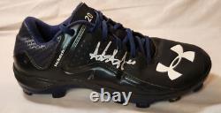 Steven Souza Jr Autographed MLB Game Used Cleats & Batting Gloves 4 Autos! Rays