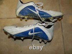 TY DETMER AUTOGRAPHED GAME USED CLEATS DETROIT LIONS WithPHOTO MATCH