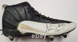 Tampa Bay Football Simeon Rice game worn Hand Signed cleat