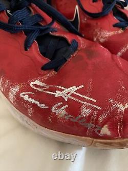 Tanner Houck Autographed Signed Game Used Cleats 2022 Season Boston Red Sox