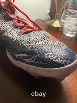 Tanner Houck Autographed Signed Game Used Cleats 2023 Season Boston Red Sox