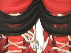 Tejay Antone 2020 Cincinnati Reds #70 Rookie Game Worn Signed Custom Nike Cleats