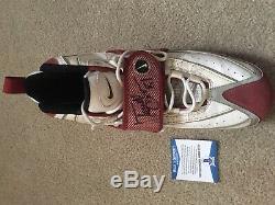 Terrell Owens Signed Autographed Game Used Nike Air Cleat BAS Authentic 49ers