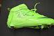 Thomas Rawls Game Used Cleats Seahawks Green Color Rush Autographed JSA Pair BNE