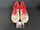 Thomas Saggese Cardinals Auto Signed 2023 Game Used Cleats Beckett Witness