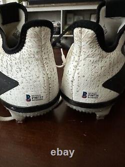 Tim Anderson White Sox Game Used And Signed Cleats Beckett Coa