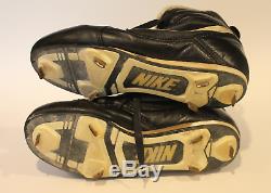 Tim Raines signed autographed game used worn cleats! RARE! Guaranteed Authentic