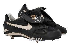 Tino Martinez Signed 1998 Game Used NY Yankees Cleats With Steiner & PSA DNA COA