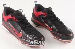 Todd Frazier 2012 Game Used Autographed Nike Cleats Hollywood Collectibles COA
