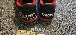 Todd Frazier Autographed 2013 Cincinnati Reds Game Used Cleats With Inscription