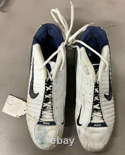 Todd Lyght Game Used Football Cleats St. Louis Rams Detroit Lions