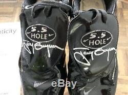 Tony Gwynn Game Used Autographed Nike Cleats withCOA signed by wife Alicia Gwynn