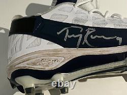 Tony Romo 2011 Game Used Autographed Cleats 9/18/11 Photomatch BAS Cowboys