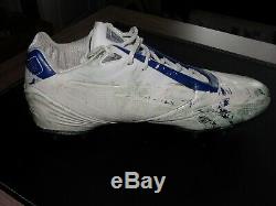 Tony Romo Dallas Cowboys Game Used Single Left Cleat Photo Matched to 49ers