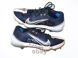 Top Prospect Drake Baldwin Fcl Braves Game Worn Used 1st Pro Game Nike Cleats