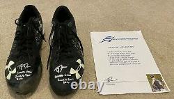 Tyler Danish Auto Signed Game Used Cleats! White Sox! Red Sox! Game Used