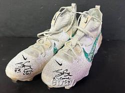 Tyler Soderstrom Oakland A's Auto Signed 2023 Game Used Cleats Beckett /