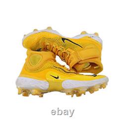 Victor Caratini Brewers Game Used Nike Huarache Cleats Size 11 (C) Caratini LOA