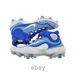 Victor Caratini Brewers Game Used Nike Huarache LightBlue Cleats 11 Caratini LOA