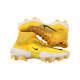 Victor Caratini Brewers Game Used Nike Huarache Yellow Cleats 11 (B)Caratini LOA