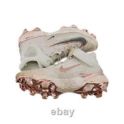 Victor Caratini Brewers Game Used Nike Jackie Robinson Day Cleats Size 11 (MLB)