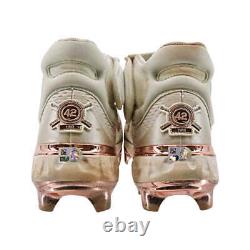 Victor Caratini Brewers Game Used Nike Jackie Robinson Day Cleats Size 11 (MLB)