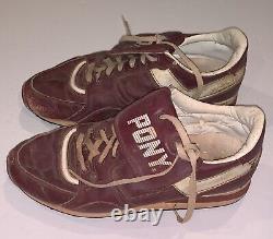 Vintage 1980's 1990's Phila Phillies Game Used Baseball Cleats Mariano Duncan