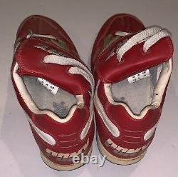 Vintage 1990's Kevin Stocker Phila Phillies Signed Game Used Baseball Cleats Old
