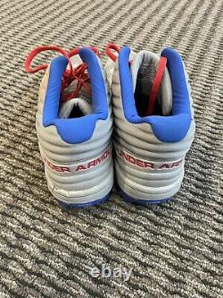 Vladimir Guerrero Jr. Toronto Blue Jays Game Used Cleats 2020 LOA Excellent Use